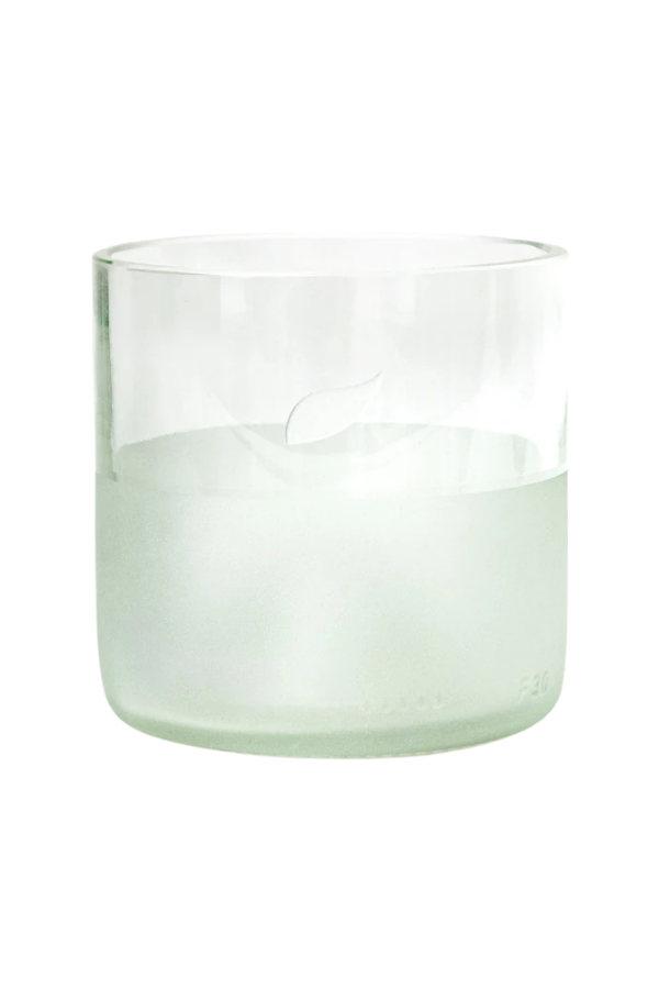 Frosted Upcycled Glass Tumbler
