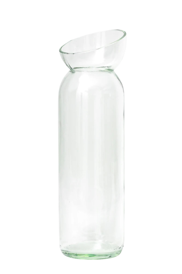 Upcycled Glass Carafe